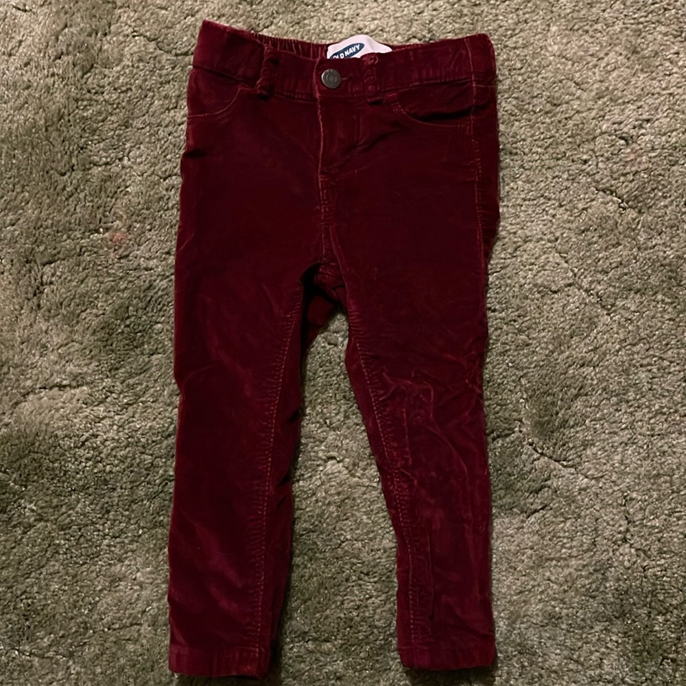Old navy ballerina velour leggings toddler girl